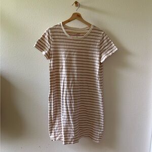 Universal Thread Tan Raglan Short Sleeve Mini Dress
